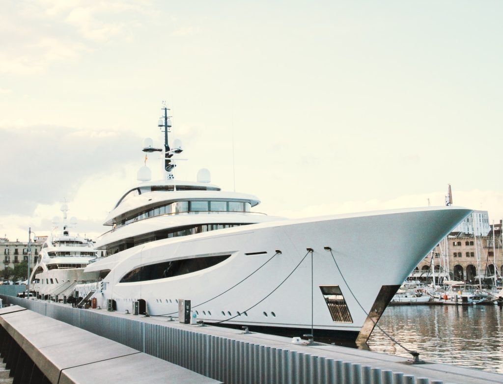 $2 million yacht